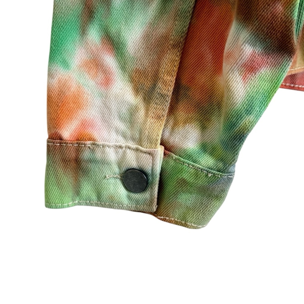 BP Tie-Dye Denim Jacket Women’s Size Medium - Picture 4 of 11